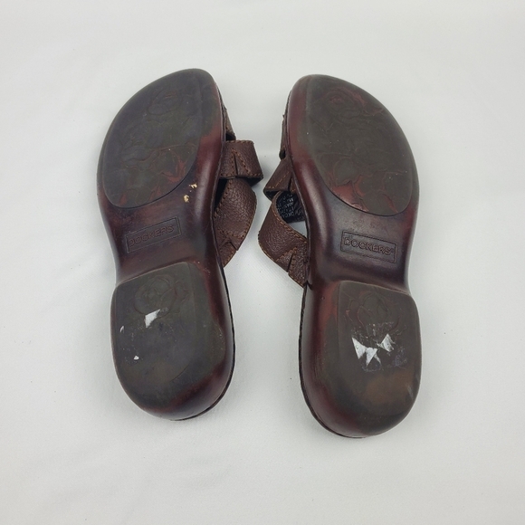 FINAL PRICE 🔥Dockers Camouflok brown leather sandals - Picture 8 of 9